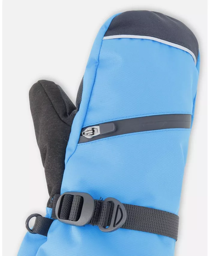 Детские зимние варежки Boy Teknik Blue Deux Par Deux, синий
Детские зимние варежки Boy Teknik Blue Deux Par Deux, синий