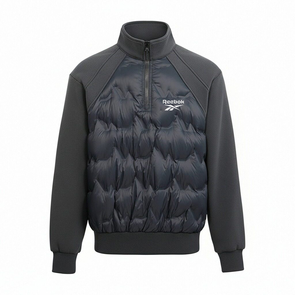 Пуховик Unisex с воротником стойкой, умеренно стеганый Reebok, темно серый
Пуховик Unisex с воротником стойкой, умеренно стеганый Reebok, темно серый