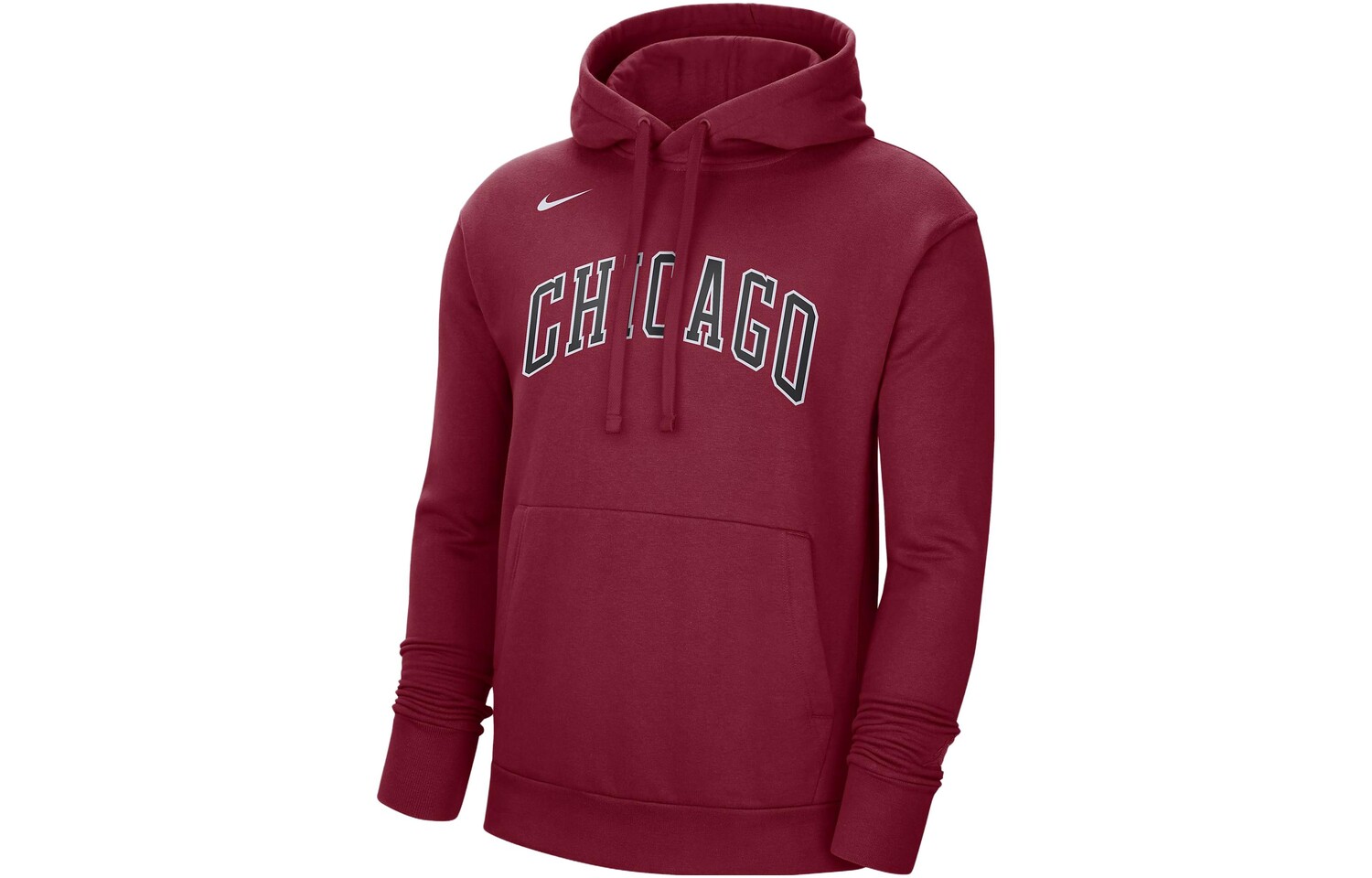 Толстовка с капюшоном NBA Chicago Bulls City Edition из флиса Nike, темно-красный
Толстовка с капюшоном NBA Chicago Bulls City Edition из флиса Nike, темно-красный