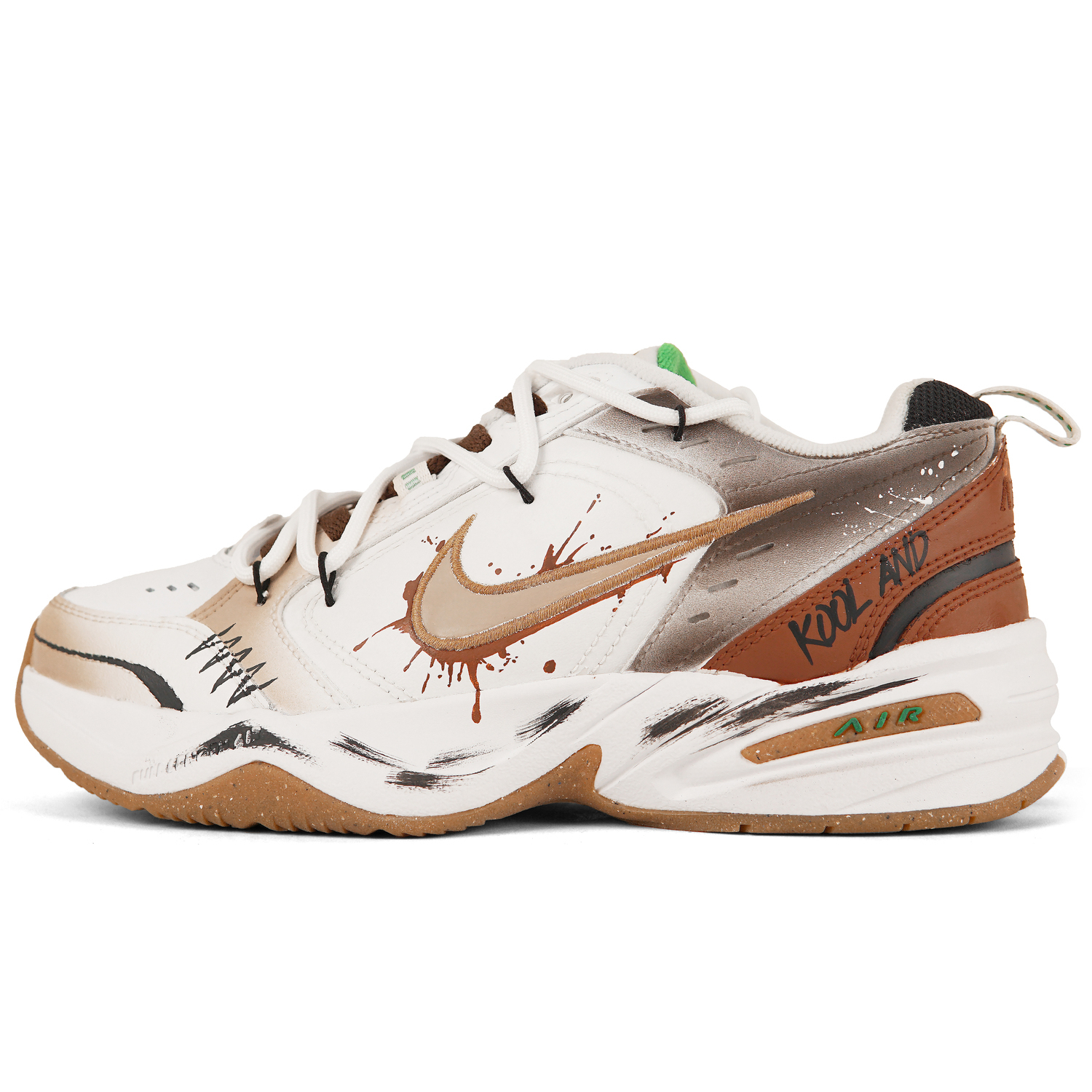 Nike Кроссовки мужские Air Monarch 4 Quantum Track Abrasion Resistant Low top Casual White Brown
Nike Кроссовки мужские Air Monarch 4 Quantum Track Abrasion Resistant Low top Casual White Brown