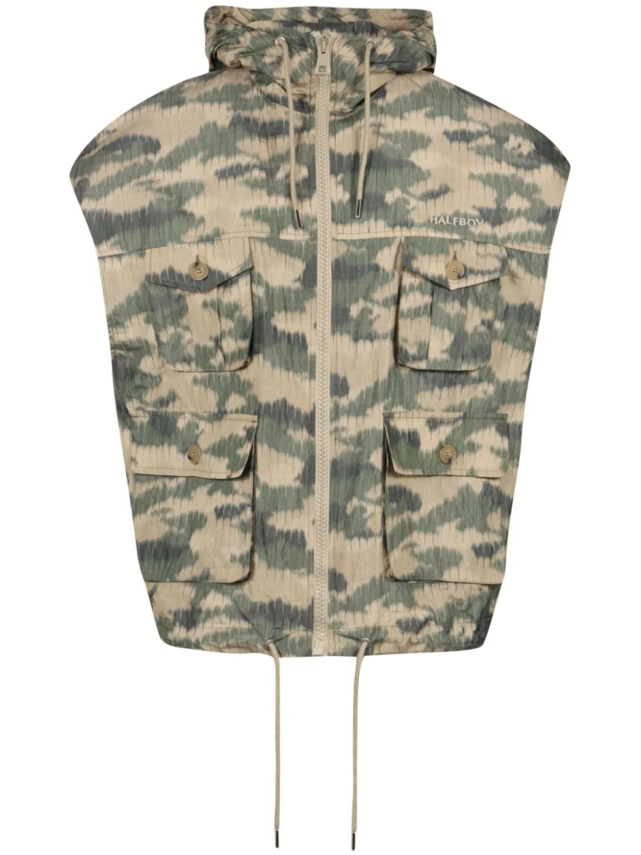 Halfboy жилет с капюшоном, нейтральный
Halfboy жилет с капюшоном, нейтральный