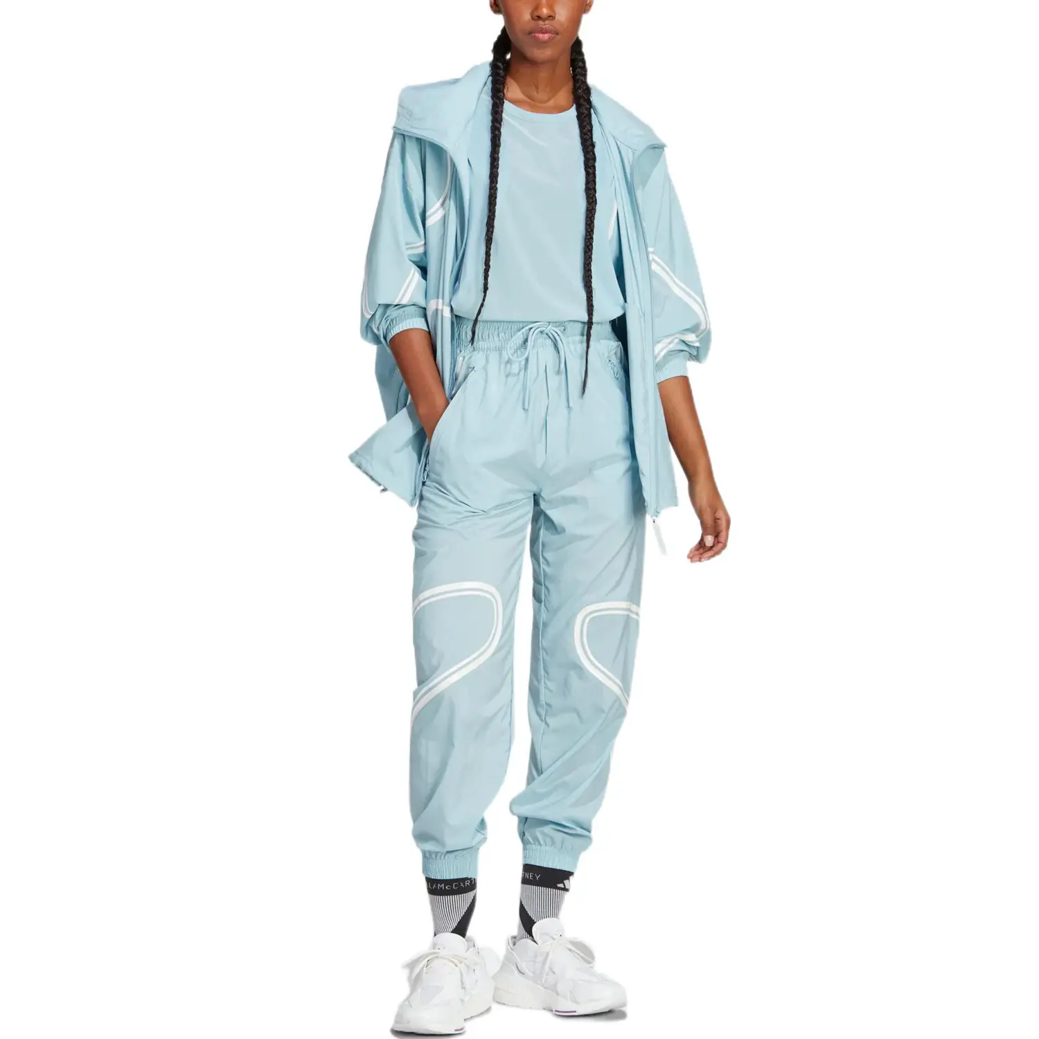 Трикотажные спортивные штаны женские серые/синие Adidas
Трикотажные спортивные штаны женские серые/синие Adidas