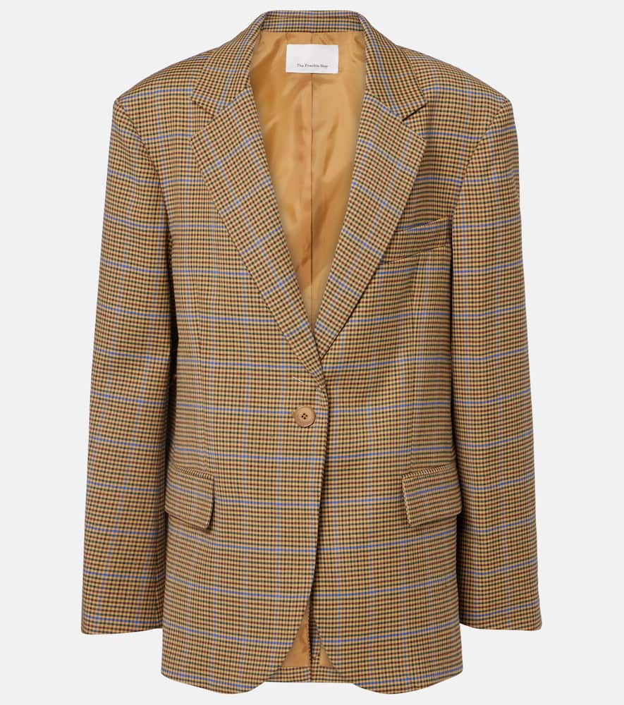 Лира хуандстут удлиненный блейзер The Frankie Shop, Camel
Лира хуандстут удлиненный блейзер The Frankie Shop, Camel