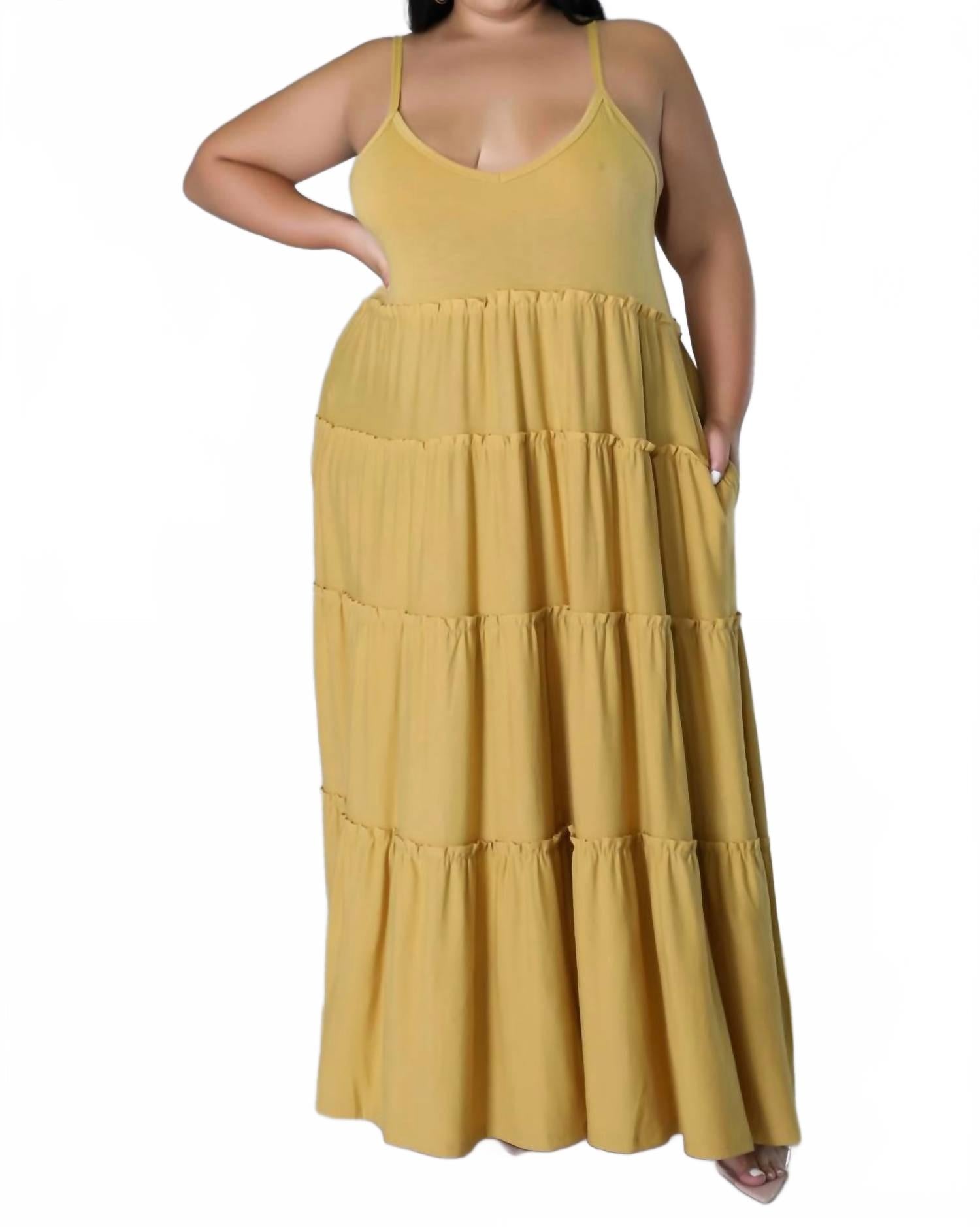 Простое платье Moment - Plus в желтом 5Besties
Простое платье Moment - Plus в желтом 5Besties