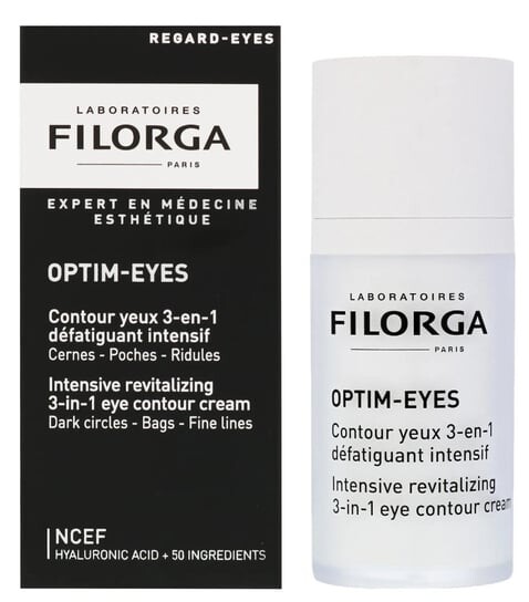 Корректирующий крем для глаз, 15 мл Filorga, Optim-Eyes Eye Contour
Корректирующий крем для глаз, 15 мл Filorga, Optim-Eyes Eye Contour