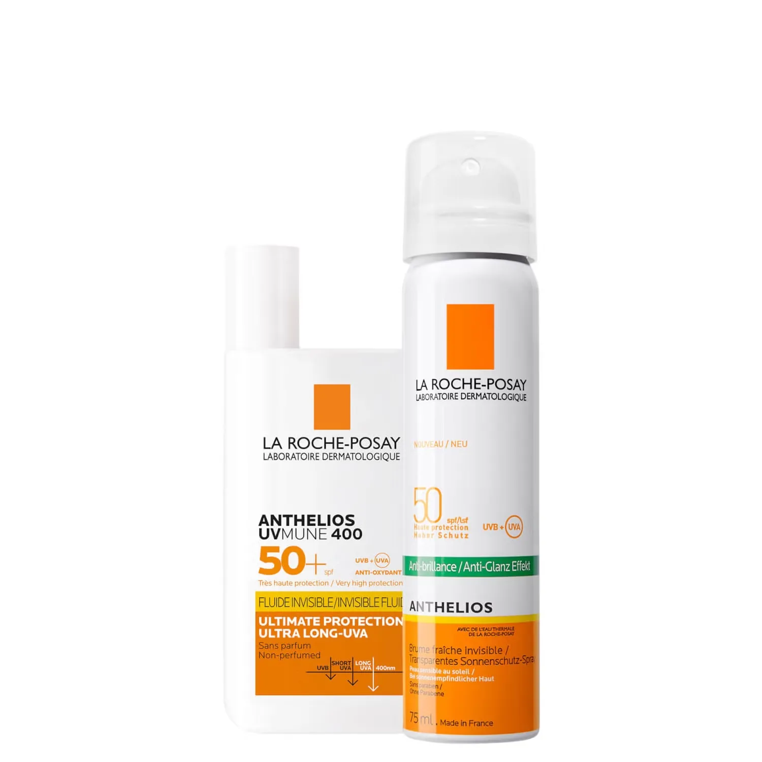 Anthelios Sun Protection SPF50+ Рутинный набор La Roche-Posay
Anthelios Sun Protection SPF50+ Рутинный набор La Roche-Posay