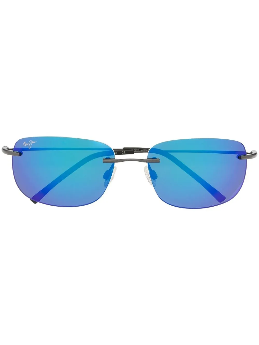 Солнцезащитные очки с зеркальными линзами Maui Jim
Солнцезащитные очки с зеркальными линзами Maui Jim