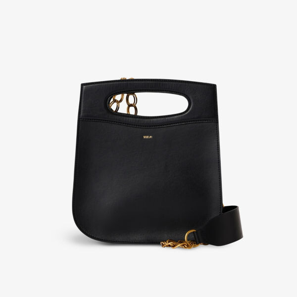 Кожаная сумка-тоут Cheri Soeur, черный
Кожаная сумка-тоут Cheri Soeur, черный