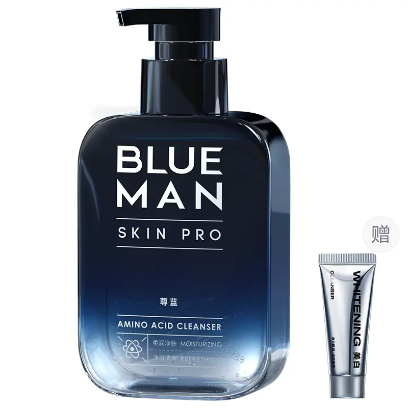 Очищающее средство с аминокислотами против акне успокаивающее освежающее для чувствительной и жирной кожи, склонной к акне BLUE MAN
Очищающее средство с аминокислотами против акне успокаивающее освежающее для чувствительной и жирной кожи, склонной к акне BLUE MAN