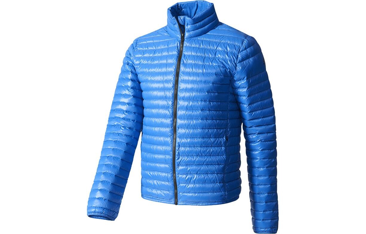 Adidas Мужская куртка-пуховик, Синий 
Adidas Мужская куртка-пуховик, Синий