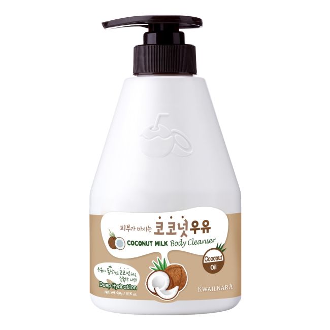 Гель для душа с кокосовым молоком Kwailnara, 560 гр
Гель для душа с кокосовым молоком Kwailnara, 560 гр