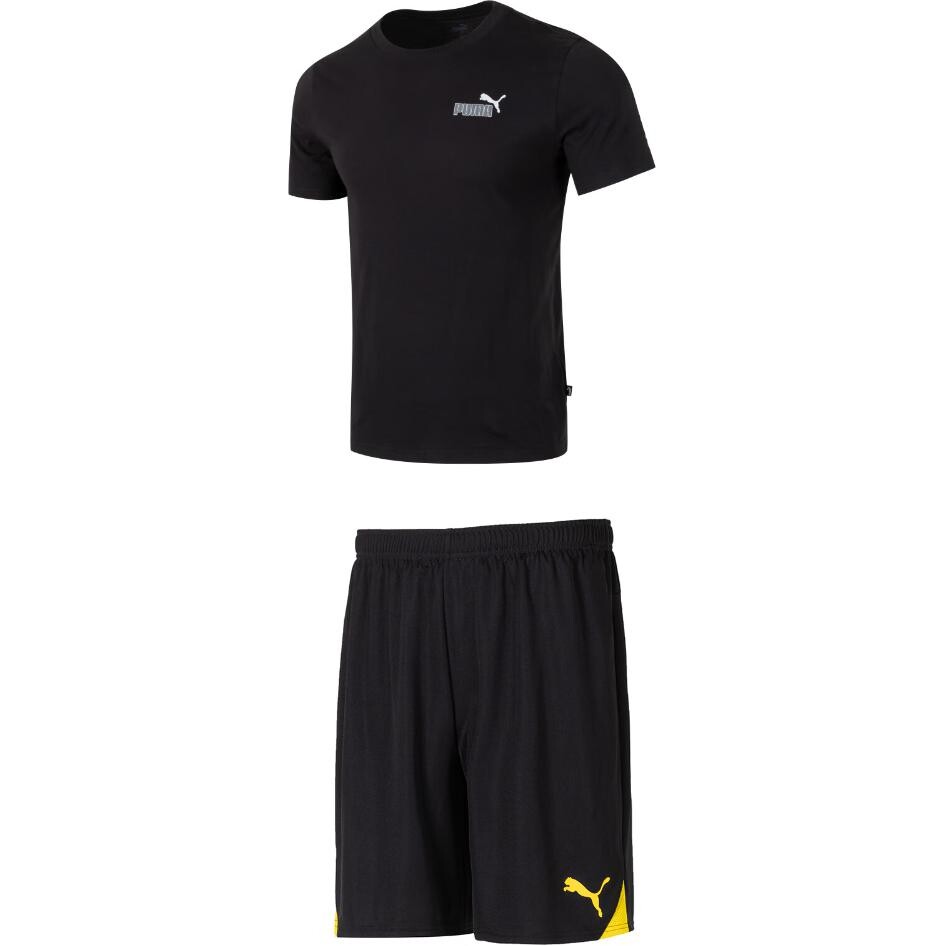 Повседневная спортивная одежда для мужчин, черный цвет Puma, черный 
Повседневная спортивная одежда для мужчин, черный цвет Puma, черный