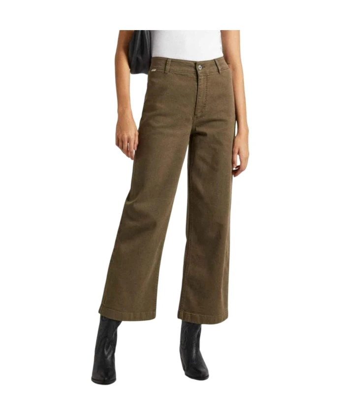 Широкие брюки кюлоты Pepe Jeans, зеленый
Широкие брюки кюлоты Pepe Jeans, зеленый