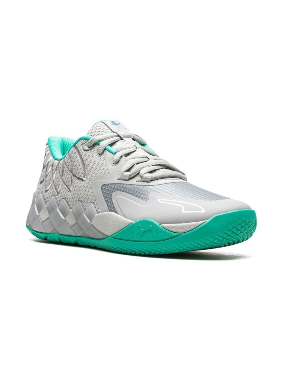Кроссовки MB.01 Lo из коллаборации с LaMelo Ball Puma Kids, серый 
Кроссовки MB.01 Lo из коллаборации с LaMelo Ball Puma Kids, серый