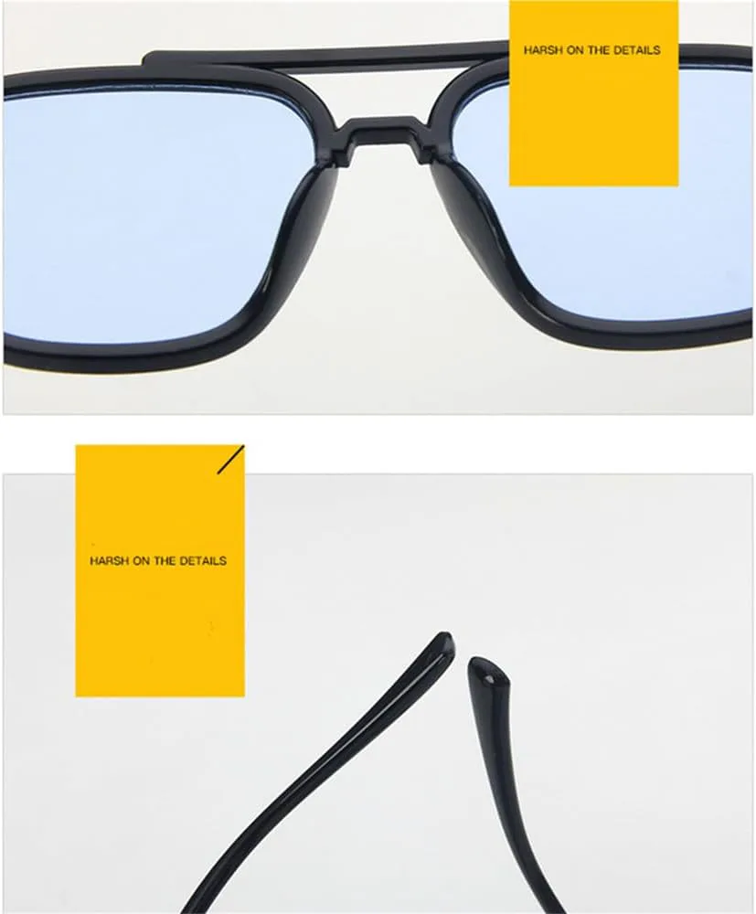 Солнцезащитные очки для женщин, фотохромные поляризованные солнцезащитные очки для мужчин, винтажные большие очки с двойной перемычкой generic, Black Polarized
Солнцезащитные очки для женщин, фотохромные поляризованные солнцезащитные очки для мужчин, винтажные большие очки с двойной перемычкой generic, Black Polarized