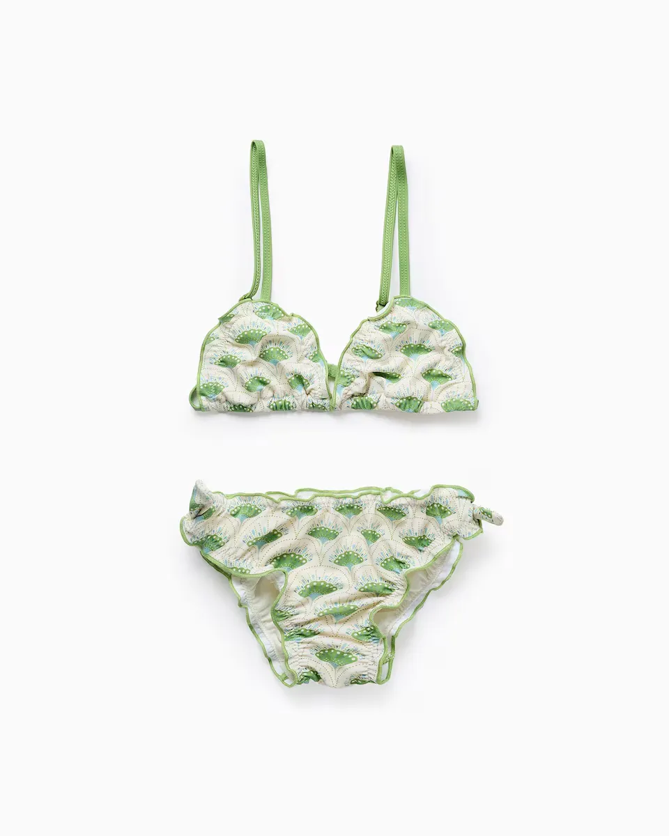 Бикини для девочки с принтом светло-зеленого цвета Zippy, светло-зеленый
Бикини для девочки с принтом светло-зеленого цвета Zippy, светло-зеленый