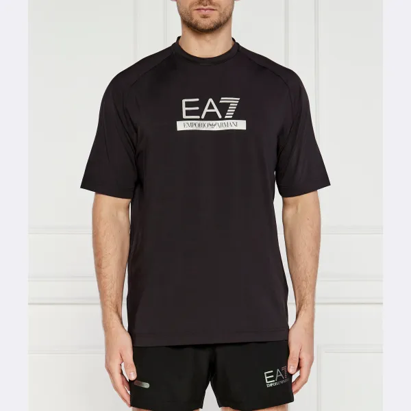 Футболка стандартного кроя Ea7, черный
Футболка стандартного кроя Ea7, черный