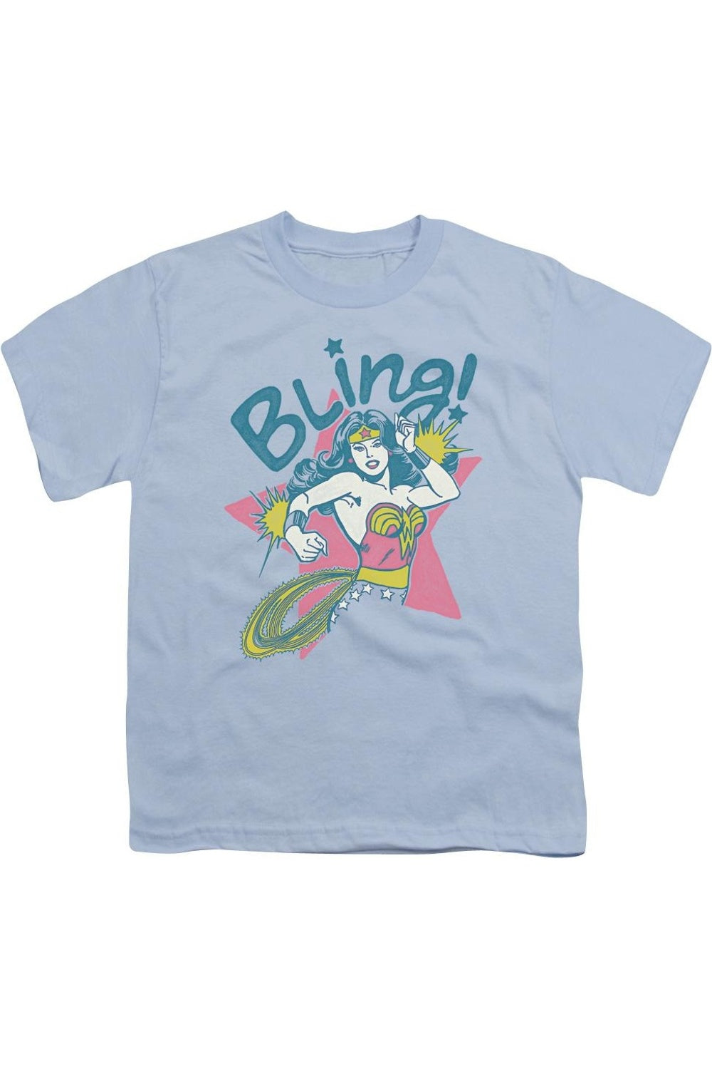 Футболка DC Comics с блестками, короткий рукав, для подростков Gildan, светло-голубой
Футболка DC Comics с блестками, короткий рукав, для подростков Gildan, светло-голубой