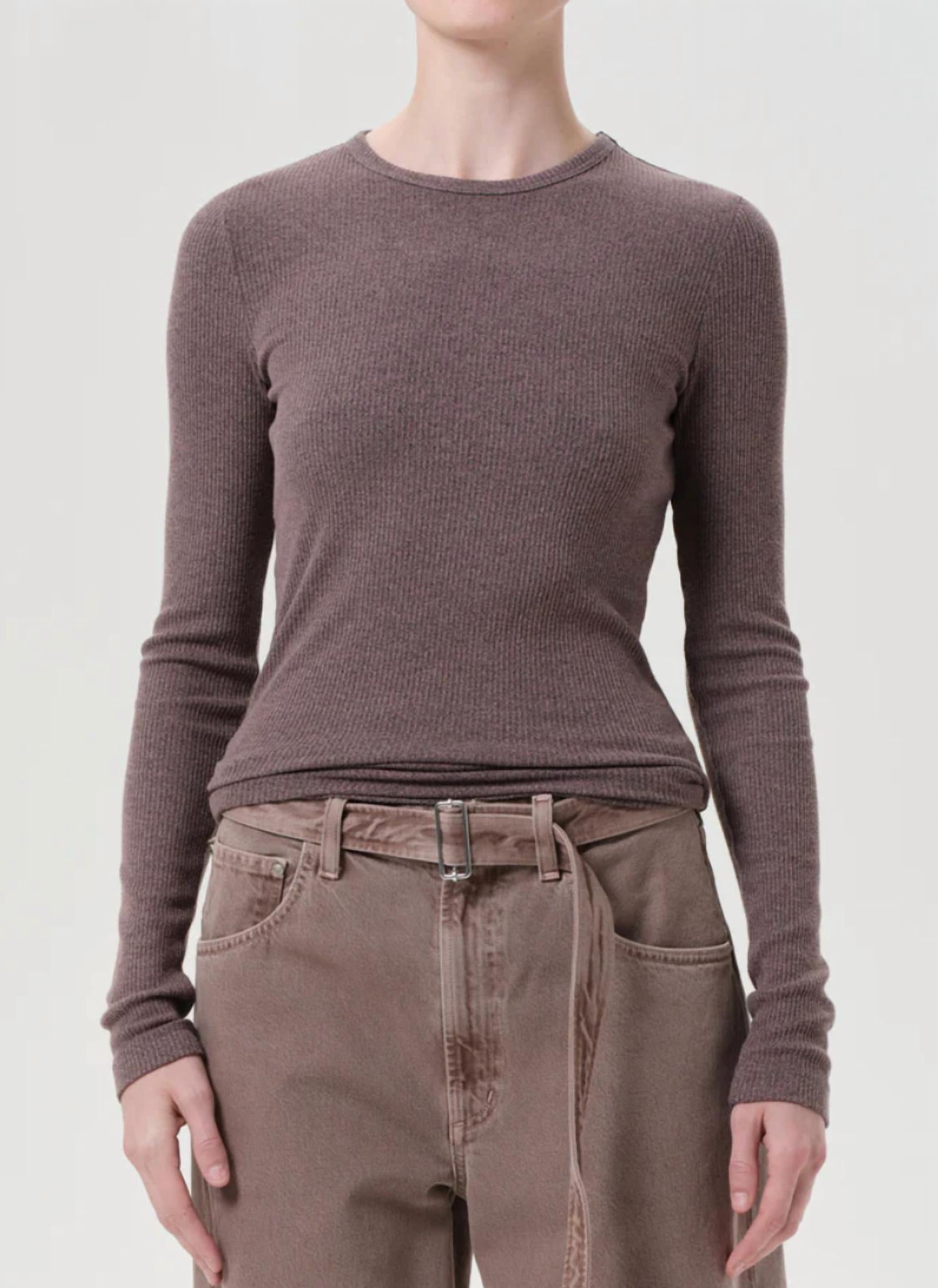 Футболка Delphi Slim из керамики Agolde, Ceramic
Футболка Delphi Slim из керамики Agolde, Ceramic