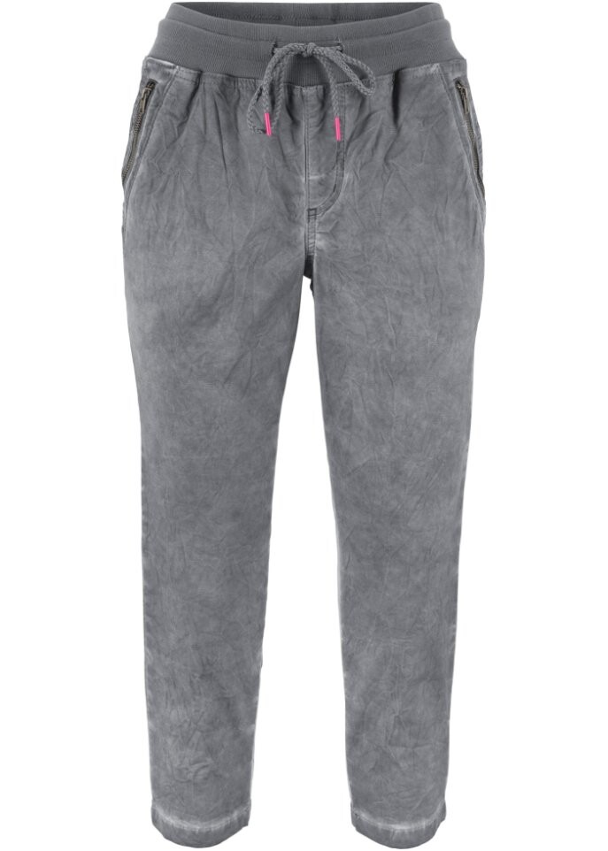 Брюки длиной 3/4 с контрастными завязками Bpc Bonprix Collection, серый
Брюки длиной 3/4 с контрастными завязками Bpc Bonprix Collection, серый