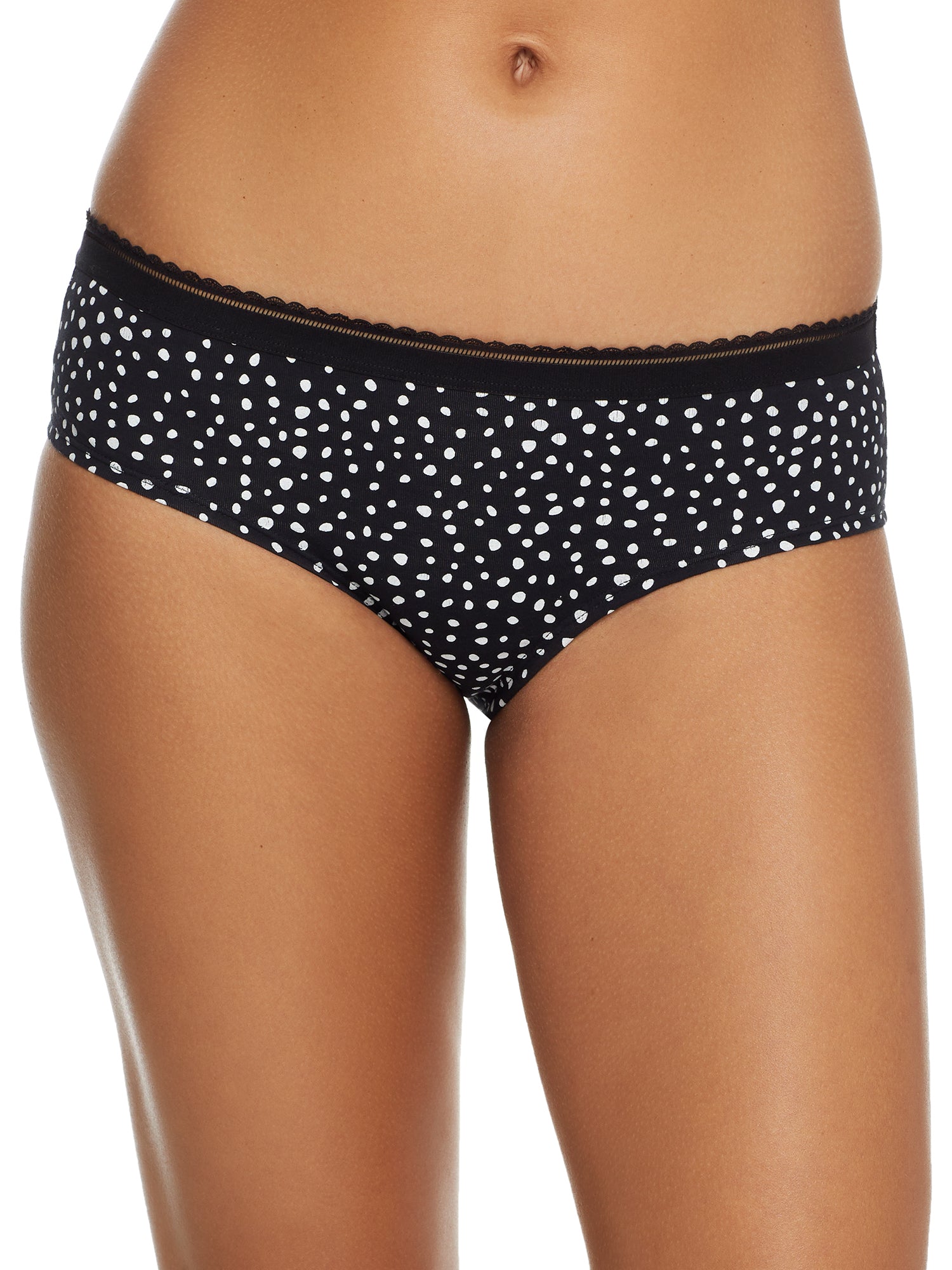 Трусы Bare Women's The Easy Everyday Cotton Cheeky Bikini Bare, Black Dot
Трусы Bare Women's The Easy Everyday Cotton Cheeky Bikini Bare, Black Dot