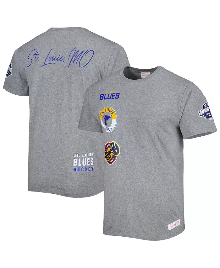 Мужская футболка Heather Gray из коллекции St. Louis Blues City Collection Mitchell & Ness
Мужская футболка Heather Gray из коллекции St. Louis Blues City Collection Mitchell & Ness