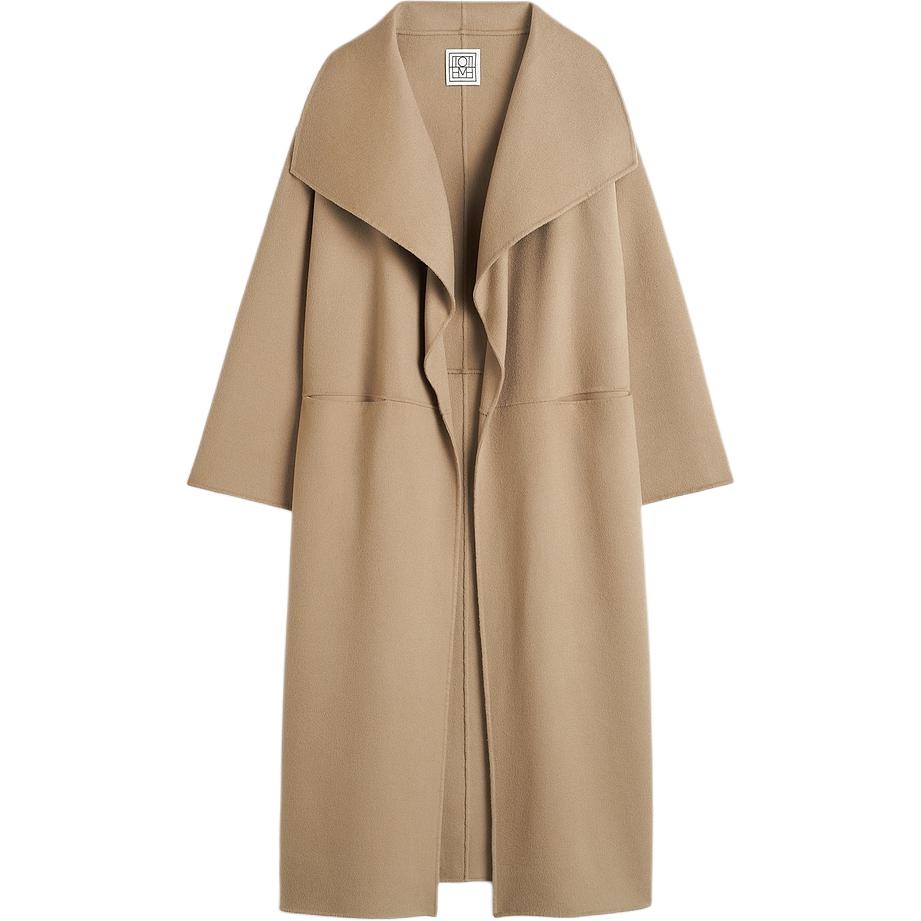 TOTEME Пальто с лацканами шаль, Truffle
TOTEME Пальто с лацканами шаль, Truffle