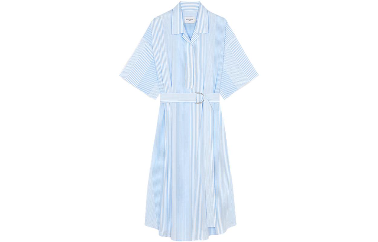Maison Kitsune Женское синее платье с короткими рукавами
Maison Kitsune Женское синее платье с короткими рукавами