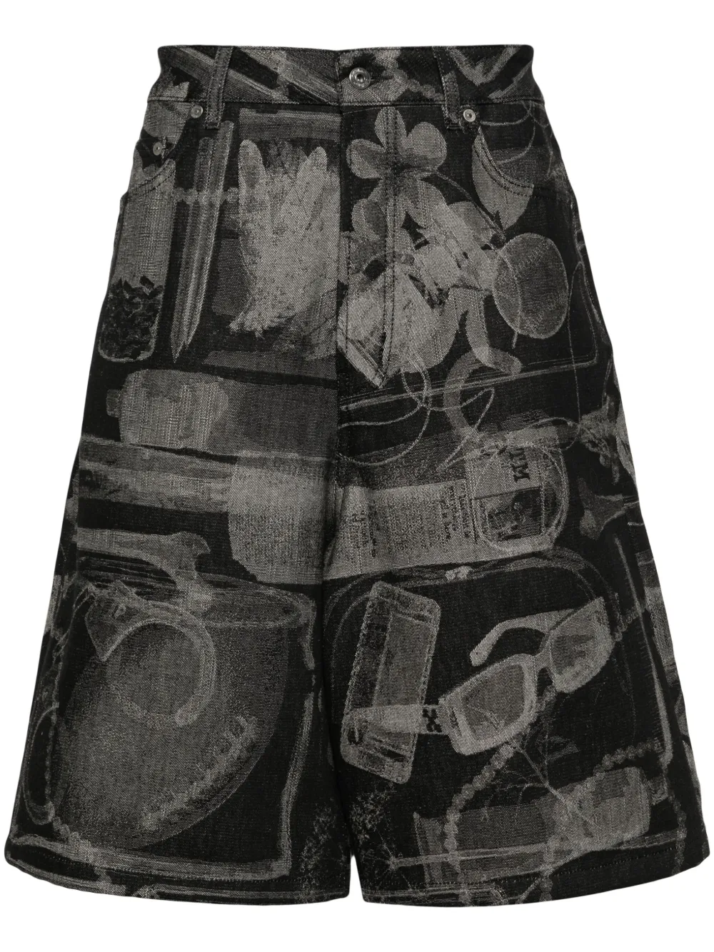 Жаккардовые шорты Xray OFF-WHITE, черный
Жаккардовые шорты Xray OFF-WHITE, черный