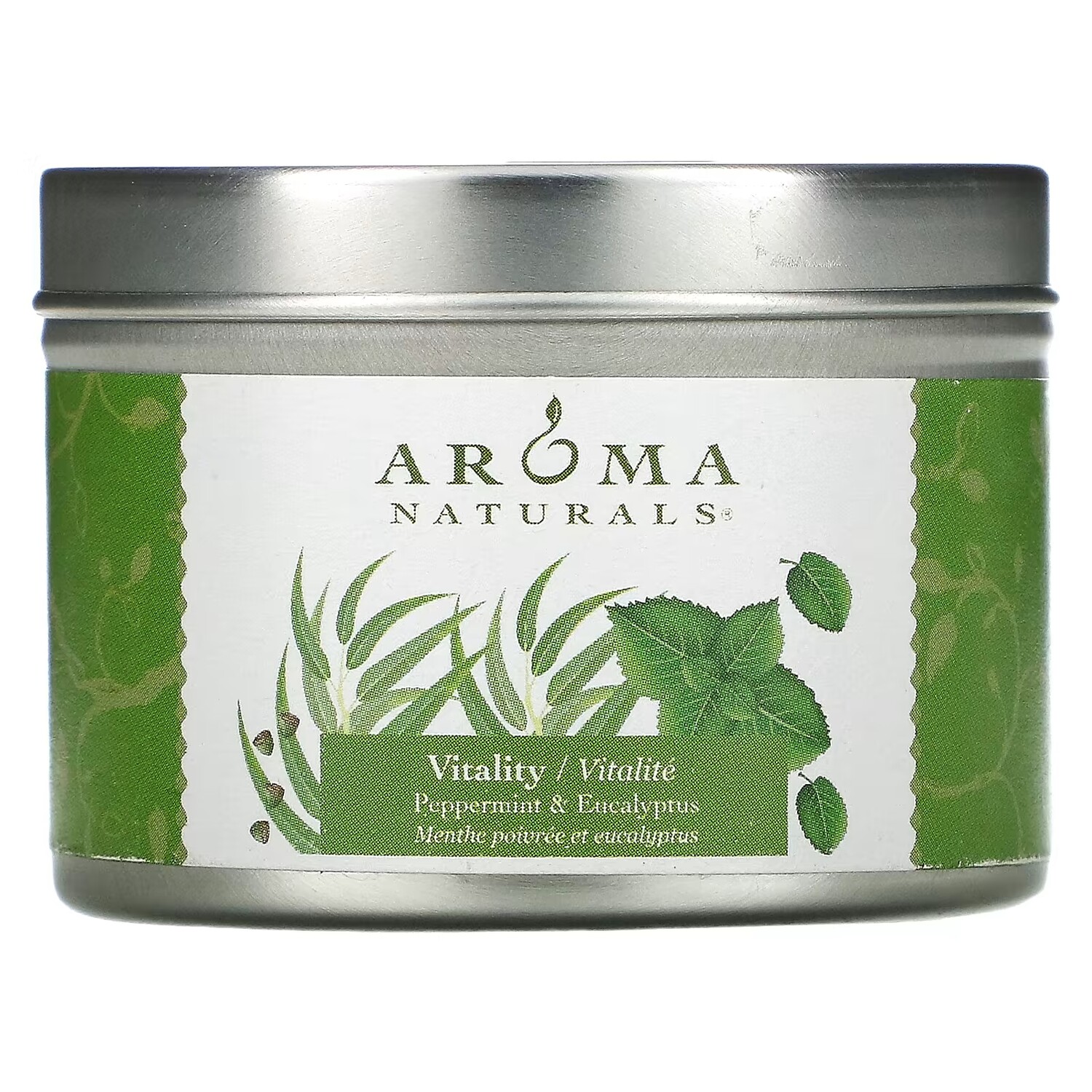 Ароматическая свеча Aroma Naturals Soy VegePure Vitality с ароматом мяты и эвкалипта, 79,38 г
Ароматическая свеча Aroma Naturals Soy VegePure Vitality с ароматом мяты и эвкалипта, 79,38 г