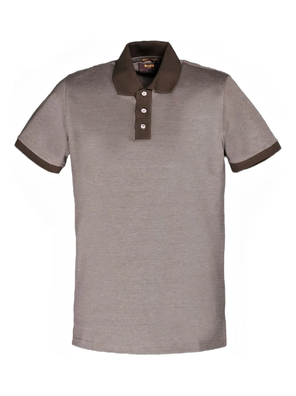 Рубашка поло с контрастным воротником Moorer, коричневый
Рубашка поло с контрастным воротником Moorer, коричневый