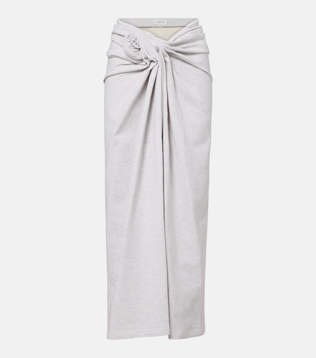 Юбка миди из хлопка с цветочной аппликацией Magda Butrym, серый
Юбка миди из хлопка с цветочной аппликацией Magda Butrym, серый