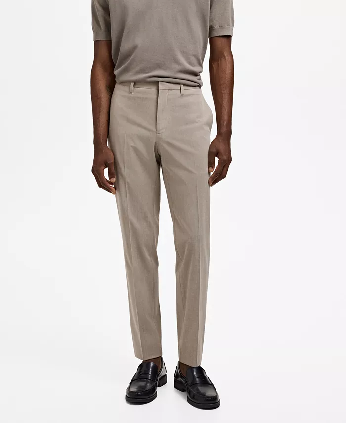 Мужские эластичные брюки Super Slim-Fit для костюма Mango, загар/бежевый
Мужские эластичные брюки Super Slim-Fit для костюма Mango, загар/бежевый