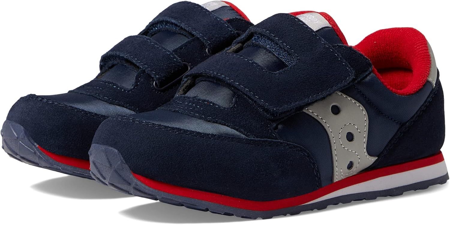 Кроссовки Saucony Unisex-Child Originals Jazz на липучке (для малышей/детей младшего возраста), красный/синий/серый/темно-синий
Кроссовки Saucony Unisex-Child Originals Jazz на липучке (для малышей/детей младшего возраста), красный/синий/серый/темно-синий