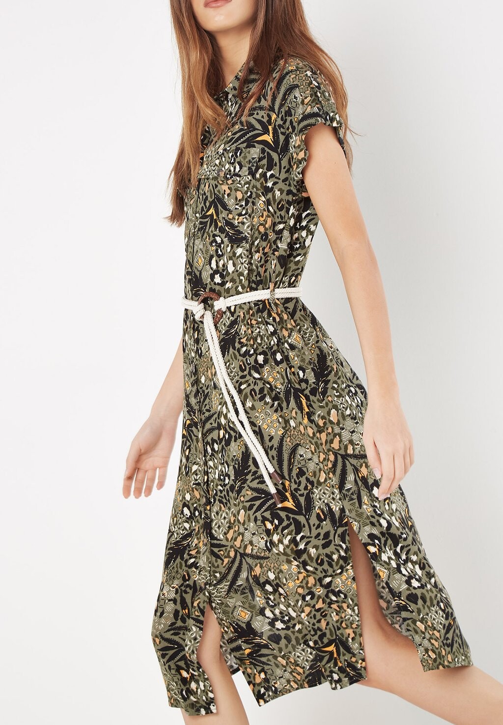 Платье-блузка TRIBAL ANIMAL Apricot, хаки
Платье-блузка TRIBAL ANIMAL Apricot, хаки