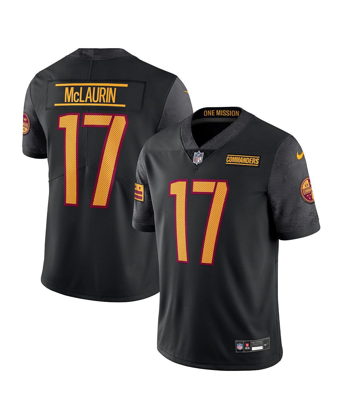 Мужская черная майка Terry McLaurin Washington Commanders Alternate Vapor Untouchable Limited Nike
Мужская черная майка Terry McLaurin Washington Commanders Alternate Vapor Untouchable Limited Nike