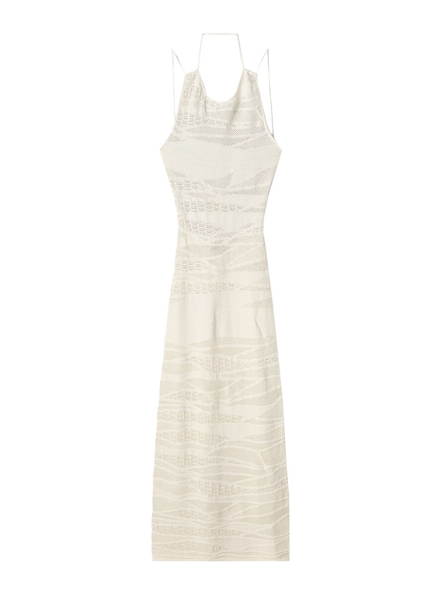 Вязаное платье Bershka, Ecru
Вязаное платье Bershka, Ecru
