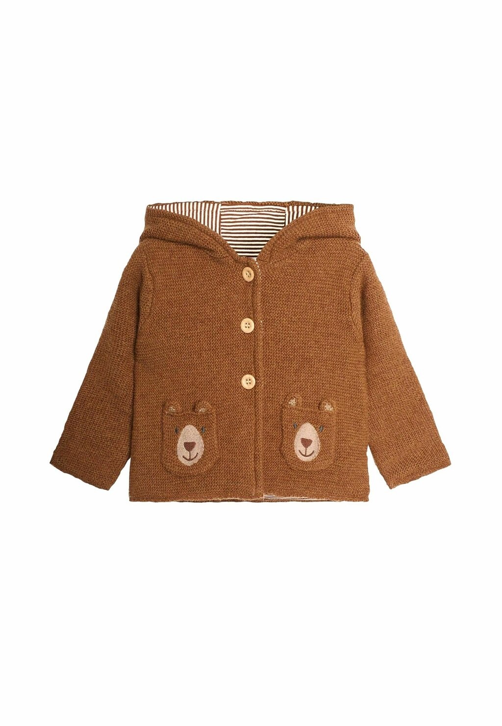 Кардиган BEAR REGULAR FIT JoJo Maman Bébé, коричневый
Кардиган BEAR REGULAR FIT JoJo Maman Bébé, коричневый
