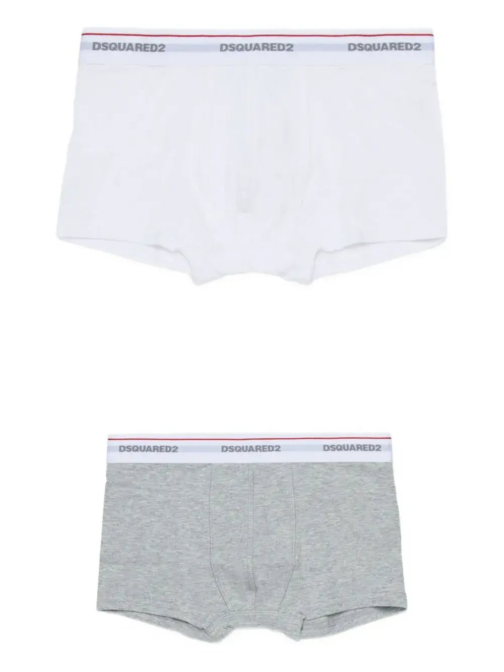 Комплект из двух боксеров с логотипом DSQUARED2 KIDS, серый
Комплект из двух боксеров с логотипом DSQUARED2 KIDS, серый