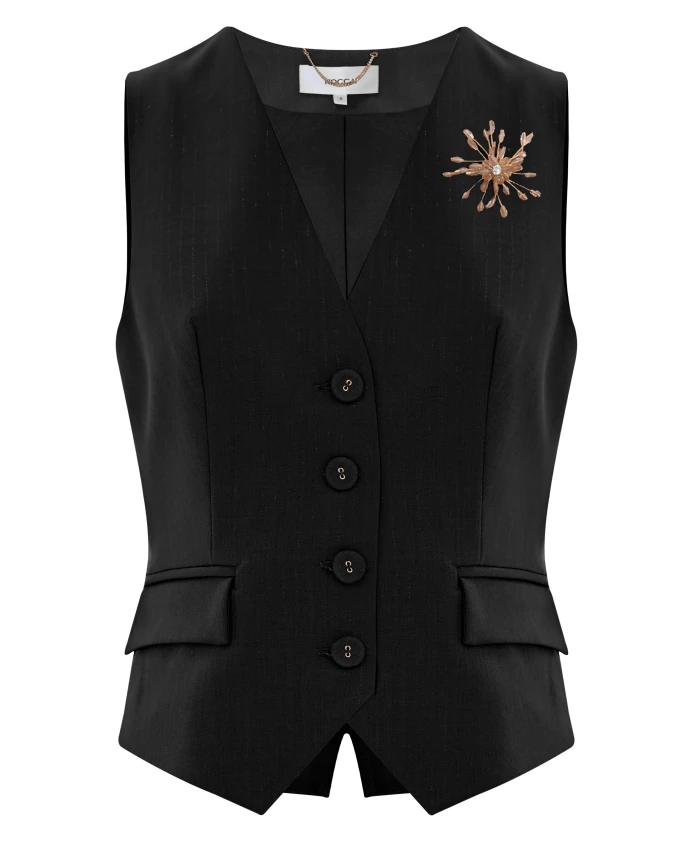 Жилет без рукавов Kocca, черный
Жилет без рукавов Kocca, черный