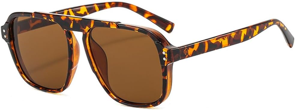 Модные классические солнцезащитные очки в прямоугольной оправе для женщин и мужчин, очки для зрения в мужской оправе с защитой от УФ-излучения UV400 TVTBBVV, Leopard Brown
Модные классические солнцезащитные очки в прямоугольной оправе для женщин и мужчин, очки для зрения в мужской оправе с защитой от УФ-излучения UV400 TVTBBVV, Leopard Brown