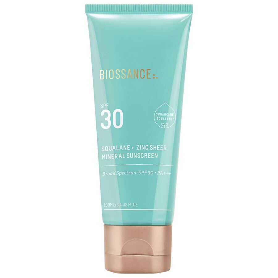 Увлажняющий минеральный солнцезащитный крем для лица Zinc Sheer Hydrating Mineral Sunscreen SPF 30 с эктоином и скваланом Biossance, 3.4 oz/100 ml
Увлажняющий минеральный солнцезащитный крем для лица Zinc Sheer Hydrating Mineral Sunscreen SPF 30 с эктоином и скваланом Biossance, 3.4 oz/100 ml