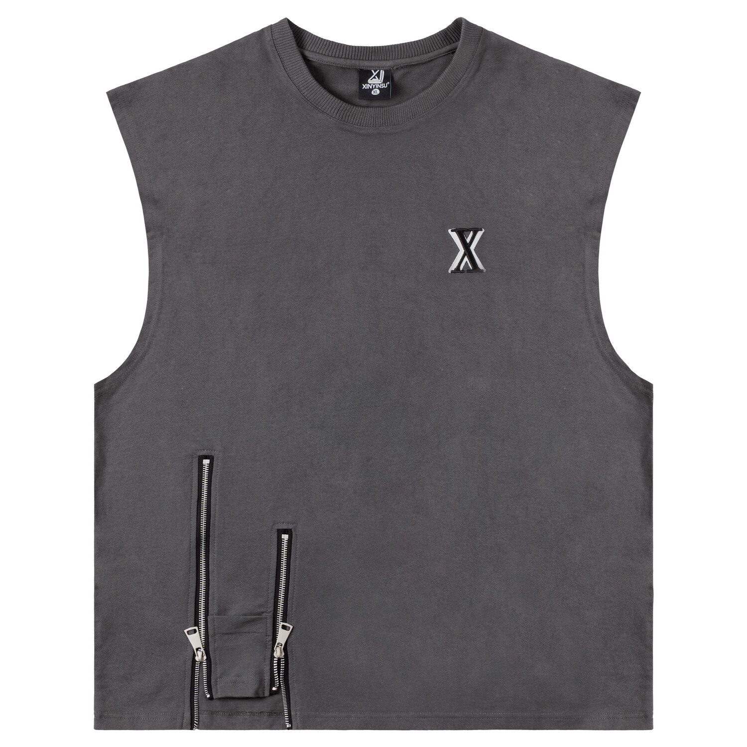 X P&D майка унисекс Xinyinsu, серый
X P&D майка унисекс Xinyinsu, серый