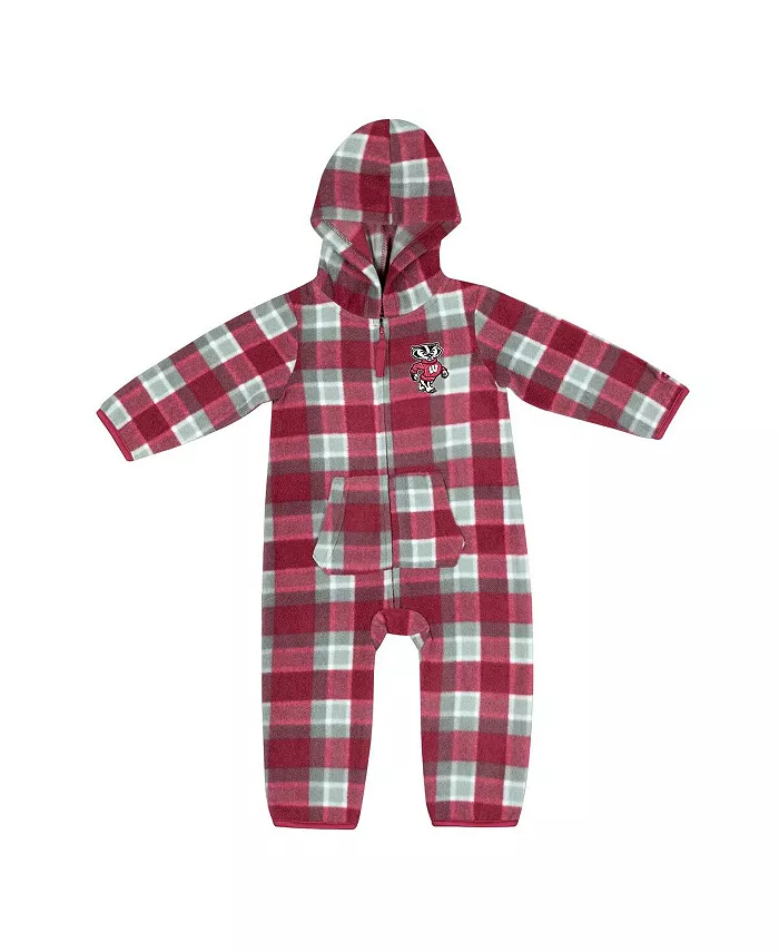 Детский худи с молнией и клетчатым принтом Wisconsin Badgers в красных и серых тонах для мальчиков и девочек Farays Plaid Colosseum
Детский худи с молнией и клетчатым принтом Wisconsin Badgers в красных и серых тонах для мальчиков и девочек Farays Plaid Colosseum