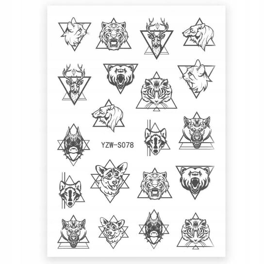 Наклейки для ногтей на водной основе YZW-S078, AllePaznokcie
Наклейки для ногтей на водной основе YZW-S078, AllePaznokcie