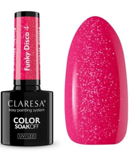 Claresa, Лак гибридный, Funky Disco, 4 Pink Fever, 5г
Claresa, Лак гибридный, Funky Disco, 4 Pink Fever, 5г