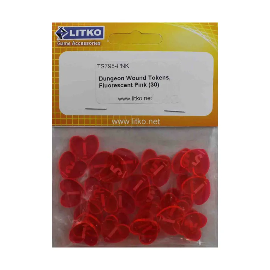 Жетоны сердечных ран — розовые (30), Token Sets - Status Effects (Litko Aerosystems)
Жетоны сердечных ран — розовые (30), Token Sets - Status Effects (Litko Aerosystems)
