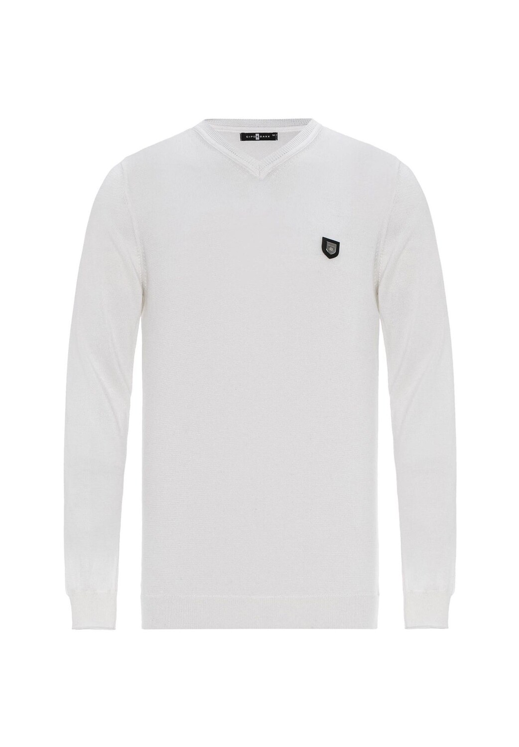 Свитер с V-образным вырезом CIPO & BAXX, белый
Свитер с V-образным вырезом CIPO & BAXX, белый