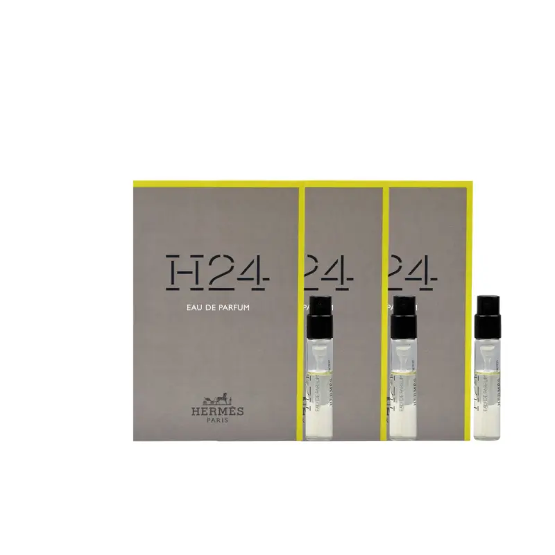 Набор пробников мужской парфюмерии H24 Eau De Parfum EDP 2ml HERMES
Набор пробников мужской парфюмерии H24 Eau De Parfum EDP 2ml HERMES