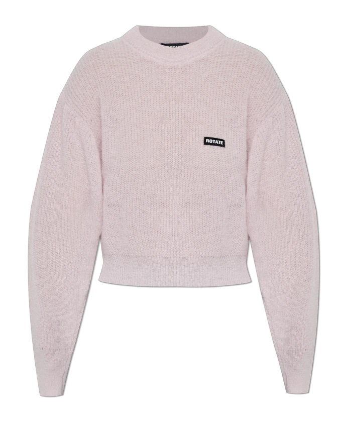 Свитер с логотипом Rotate Birger Christensen, розовый
Свитер с логотипом Rotate Birger Christensen, розовый